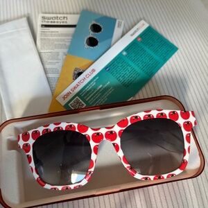 Rare SWATCH Tomatoes sunglasses